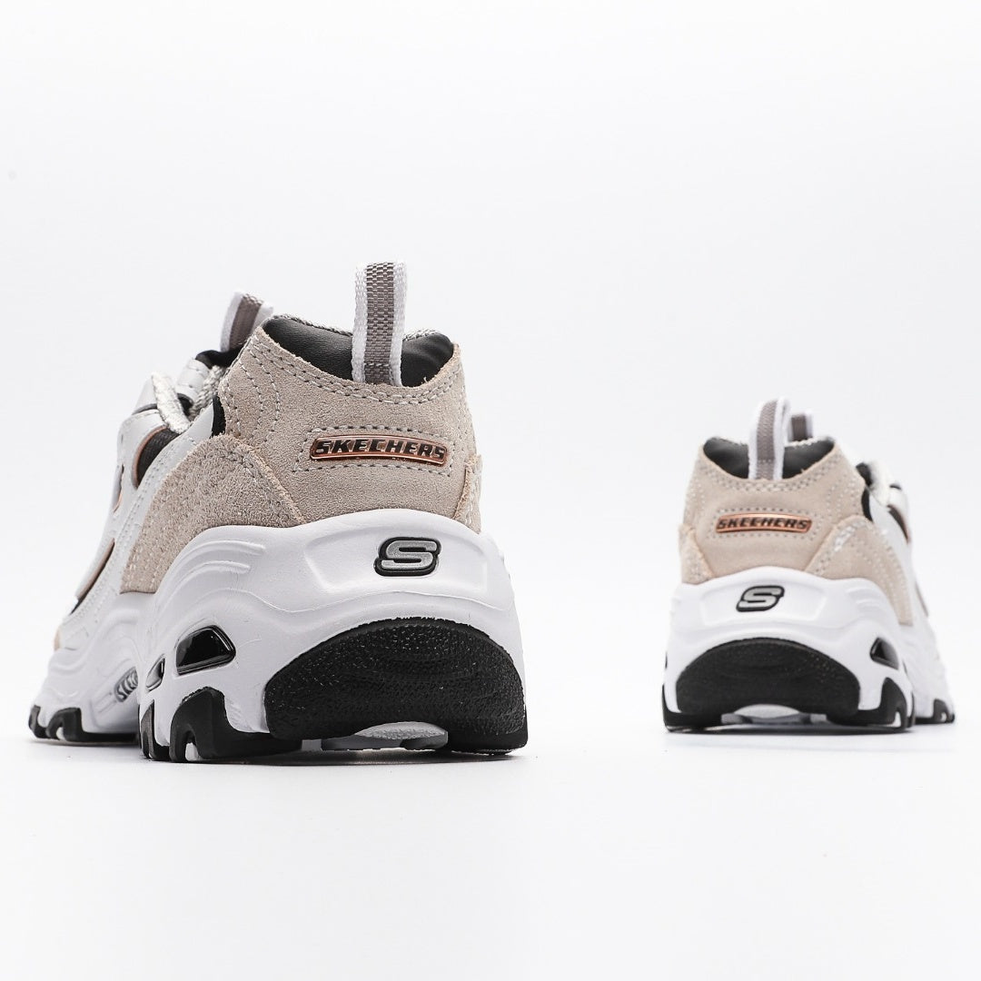 Skechers D'Lites 1.0 Women's "Panda" Sneakers