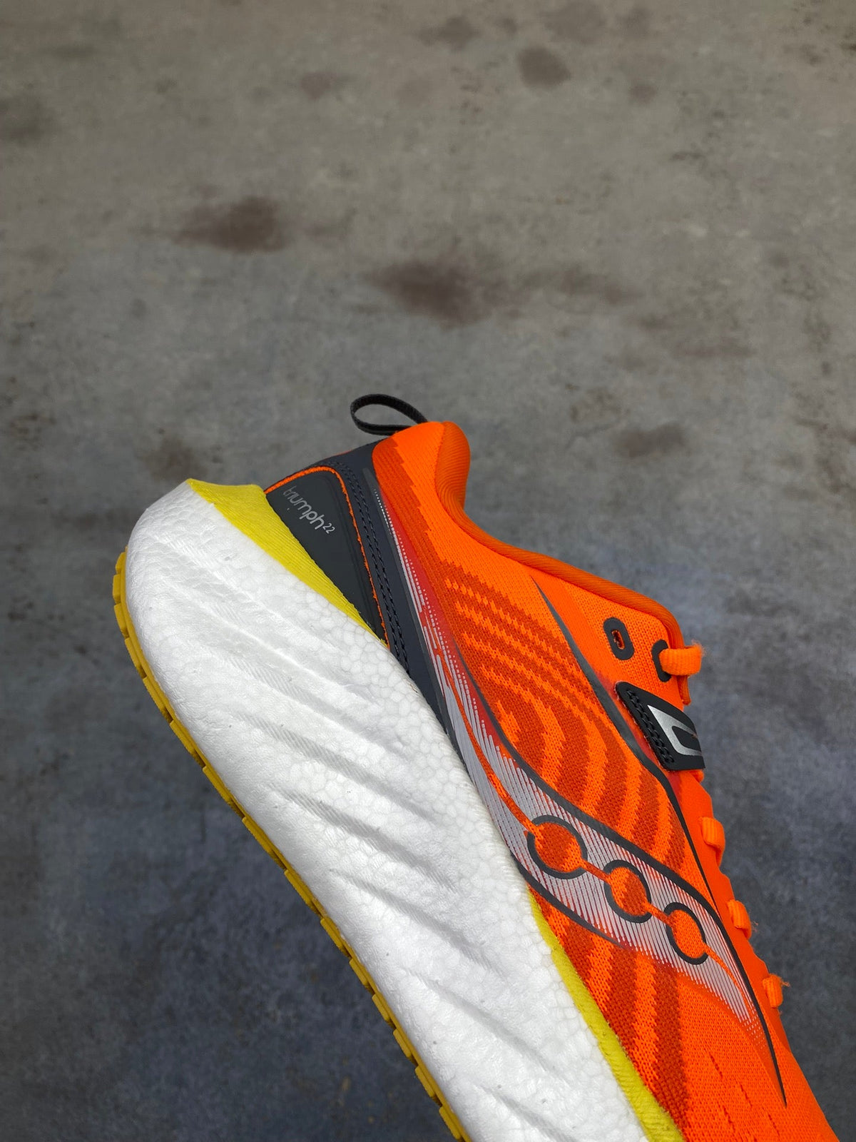 Saucony Triumph 22 Thick-Soled Casual Running Shoes