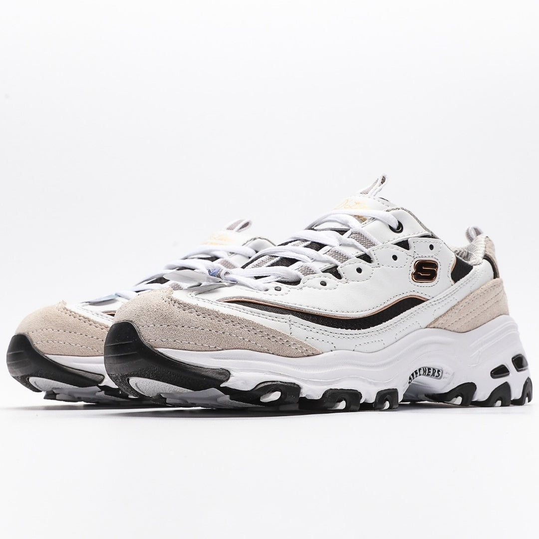 Skechers D'Lites 1.0 Women's "Panda" Sneakers