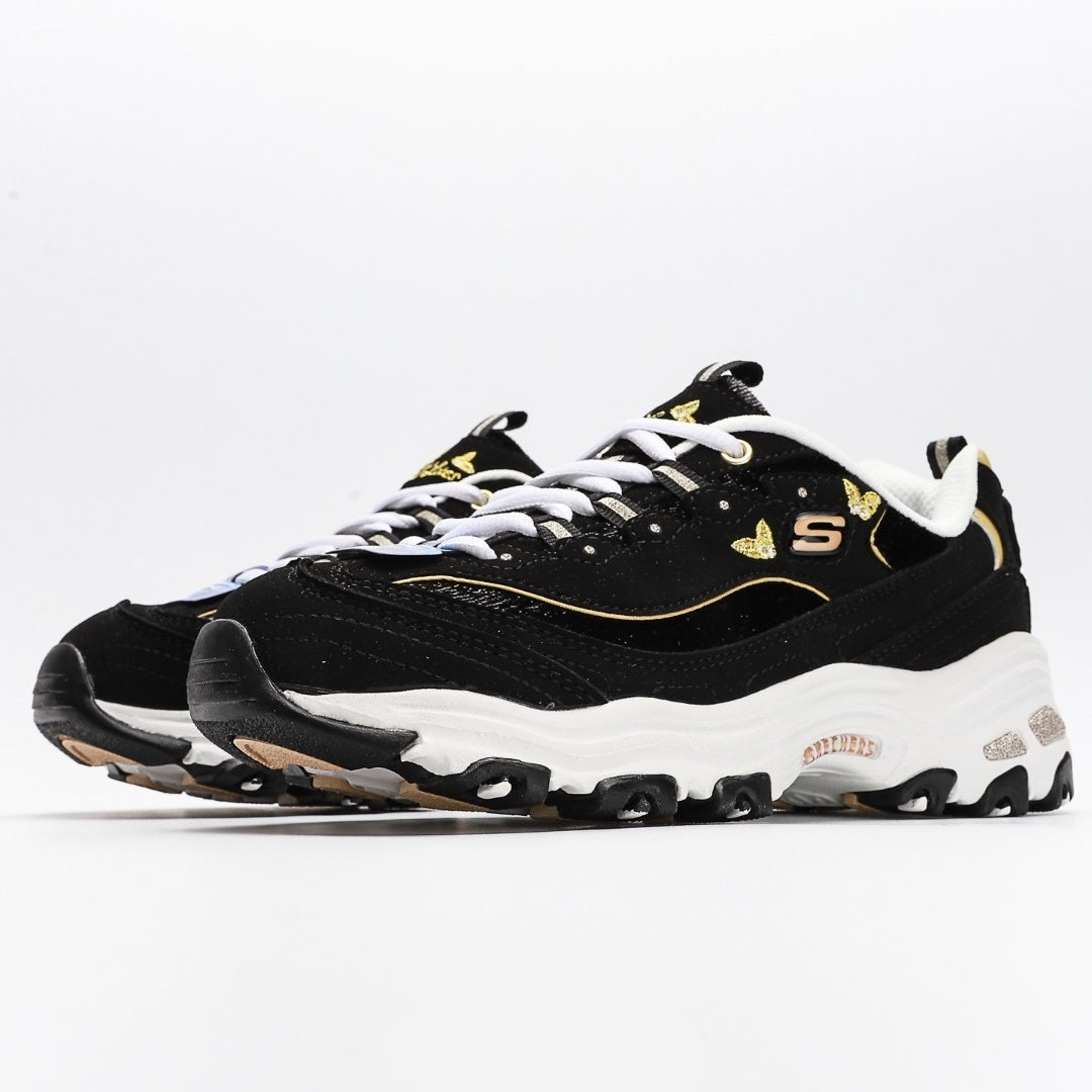 Skechers D'Lites 1.0 Women's "Panda" Sneakers