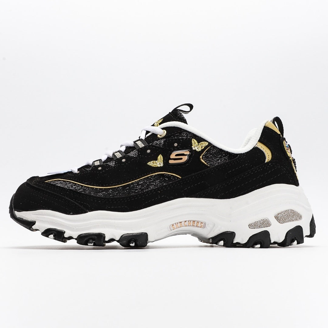 Skechers D'Lites 1.0 Women's "Panda" Sneakers