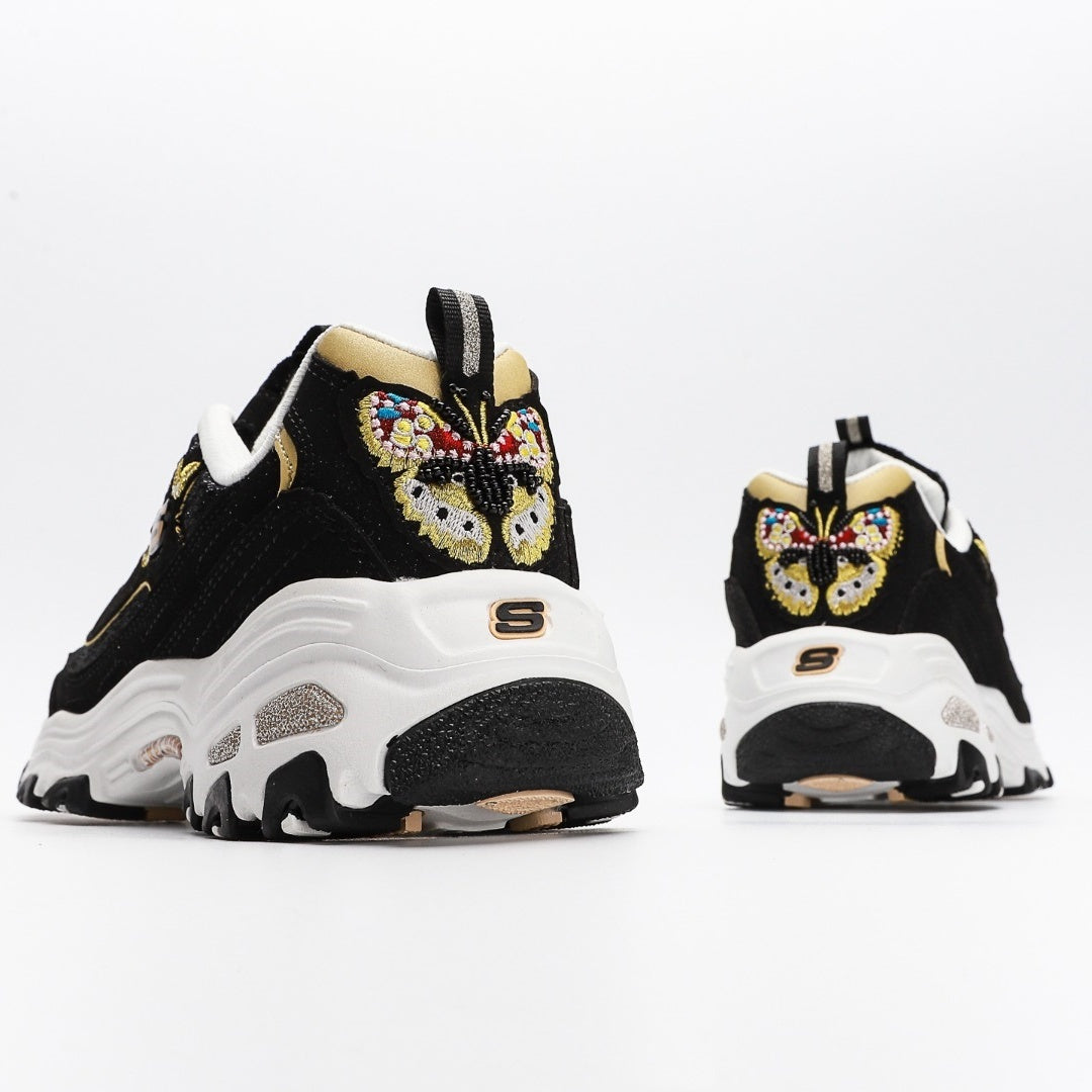 Skechers D'Lites 1.0 Women's "Panda" Sneakers