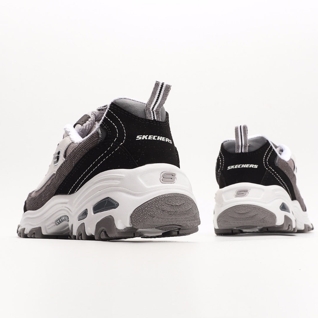 Skechers D'Lites 1.0 Women's "Panda" Sneakers