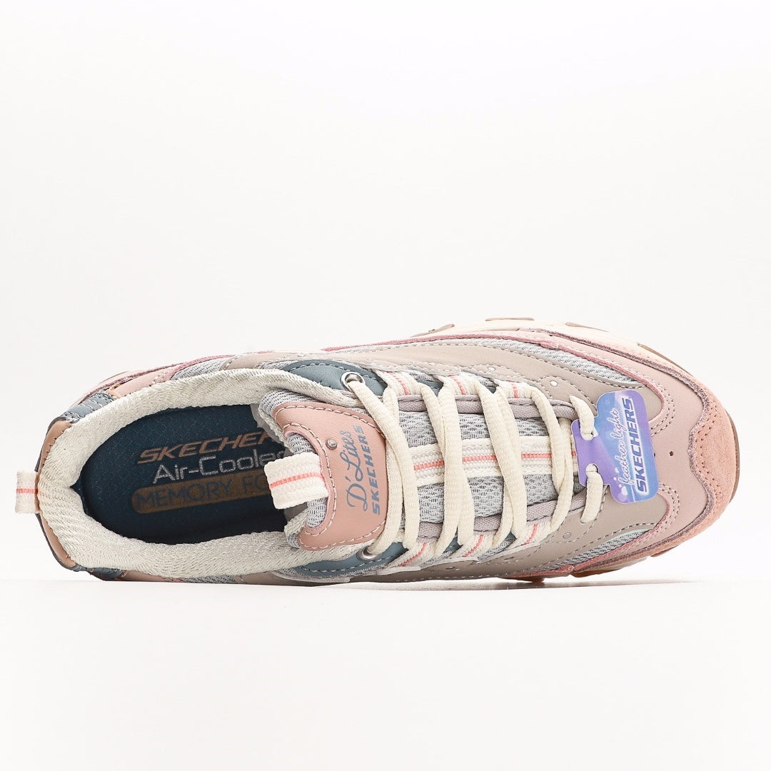 Skechers D'Lites 1.0 Women's "Panda" Sneakers