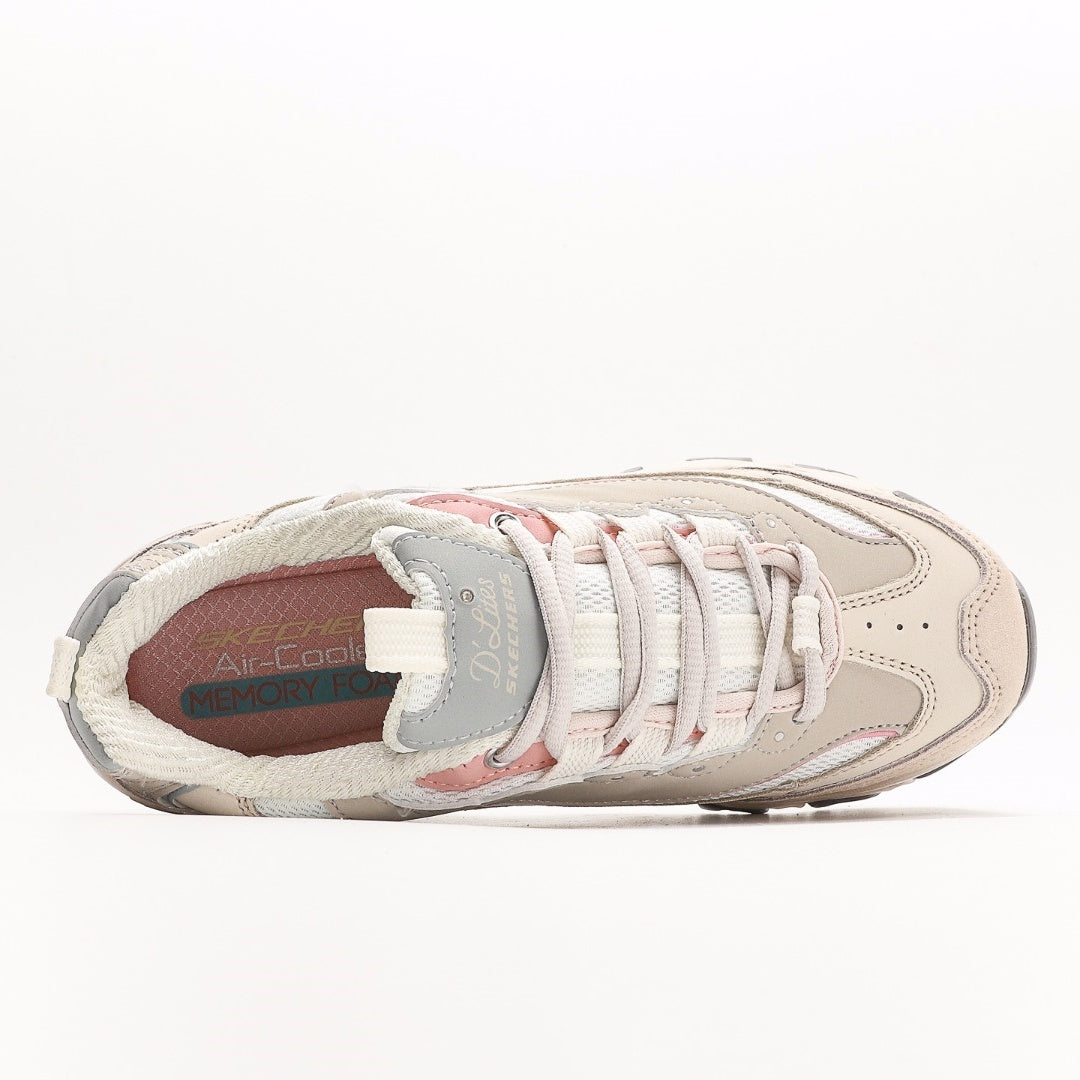 Skechers D'Lites 1.0 Women's "Panda" Sneakers